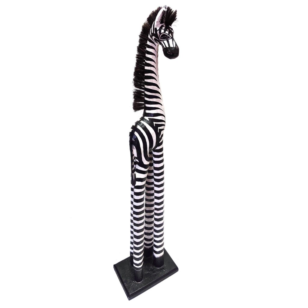 1m Zebra Statue Jeddala Imports
