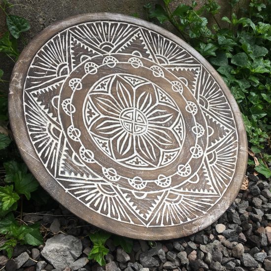 Carved plate medium 