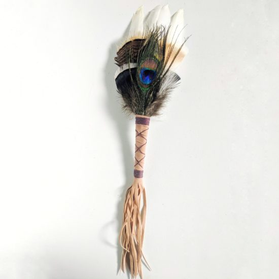 Smudging Feather Peacock 