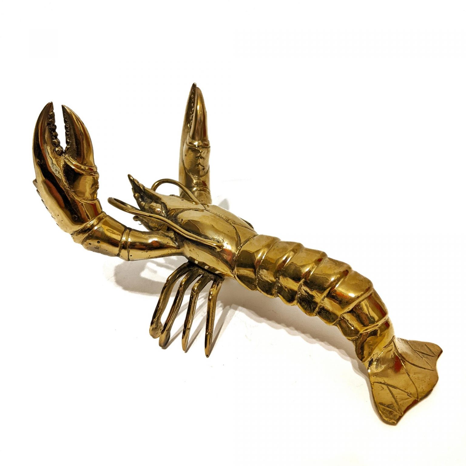 Small Brass Lobster Jeddala Imports