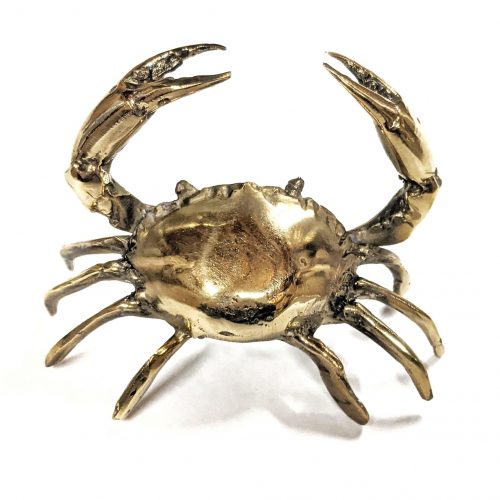 Large Brass Crab – Jeddala Imports