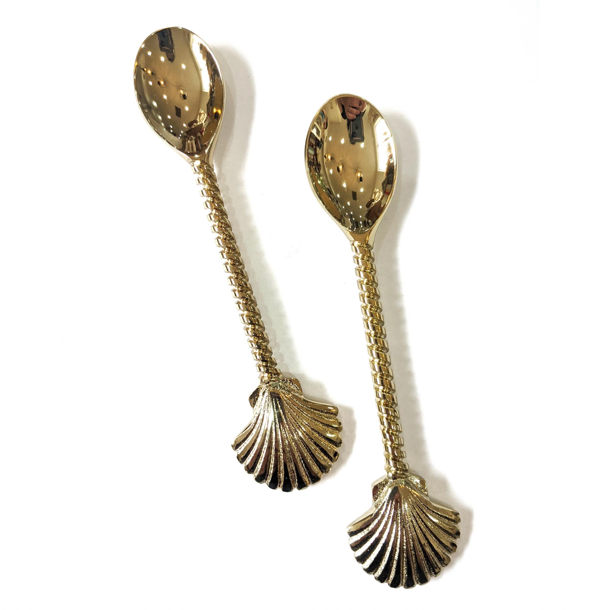 Brass Shell Spoon – Jeddala Imports